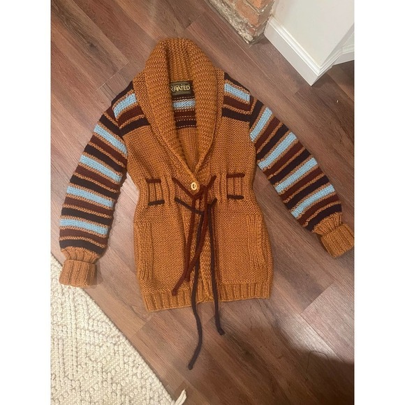 Vintage Arlanna for X-RATED Handknit Cardigan - Picture 12 of 13